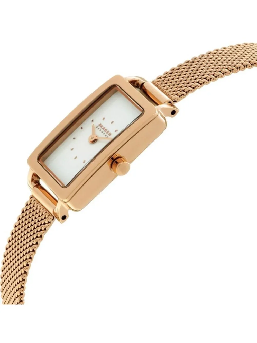 NWT Skagen Hagen Micro Quartz White Dial Ladies Watch
